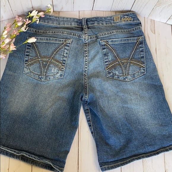 KUT FROM THE KLOTH DENIM JEAN SHORTS SIZE 4 - Picture 5 of 6